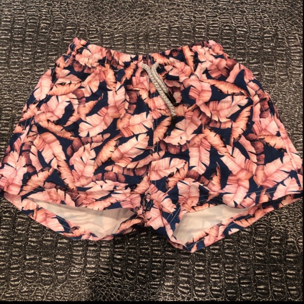 98 coast av feather swim trunks